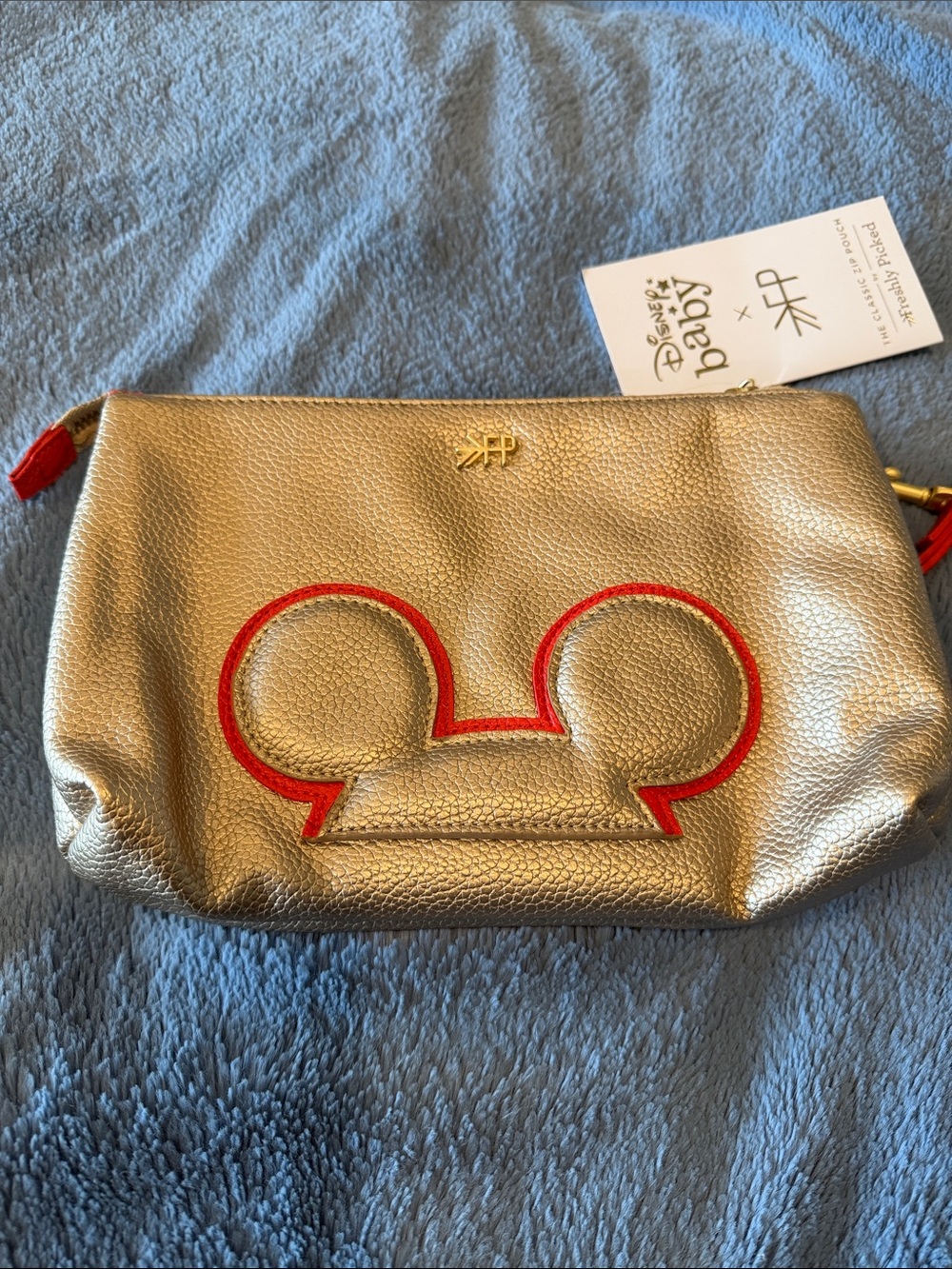 Disney Baby x Freshly Picked Hey Mickey!Classic Zip Pouch